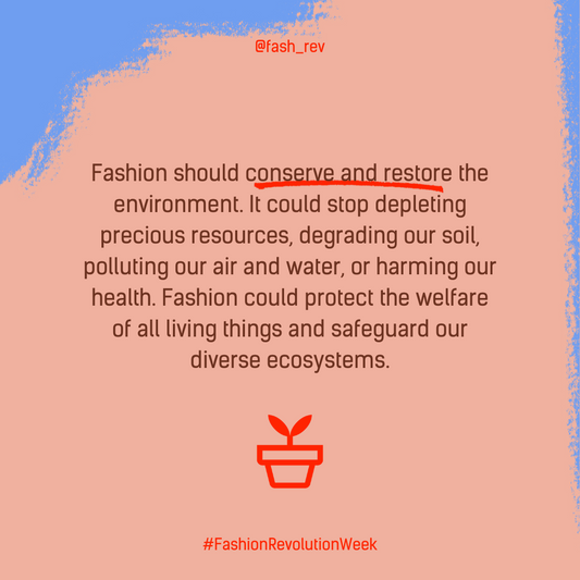 Celebrating Fashion Revolution Week 2023