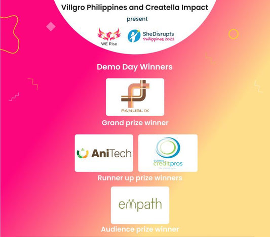 Panublix wins grand prize at WE Rise x SheDisrupts Philippines Demo Day!